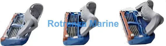 SHAVING BLADE INJECTOR TYPE, GILLETTE G-II 5'S