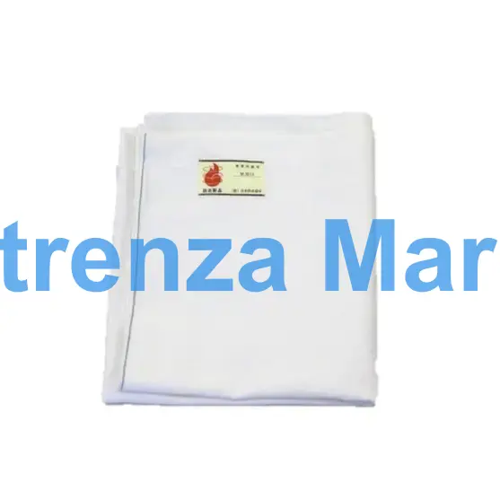 SHEET BED FLAMERETARDANT 30/70, ACRYL/COTTON WHITE 1370X2600MM