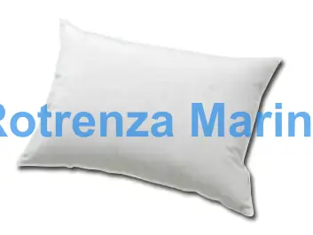 PILLOW FEATHER FLAME RETARDANT, WHITE 43 X 63CM