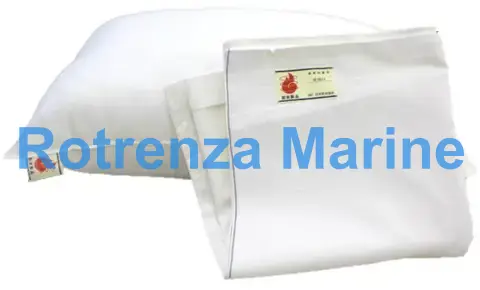 PILLOW CASE FLAME RETARDANT, ACRYL/COTTON L.BLUE 450X780MM 