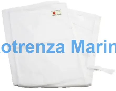 COVER DUVET FLAME RETARDANT, ACRYL/COTTON WHITE 1450X2100MM 