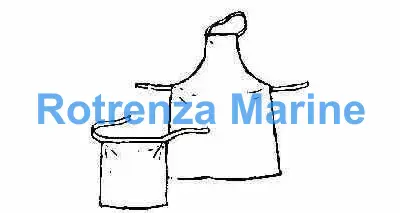 APRON COTTON WHITE WAIST TYPE