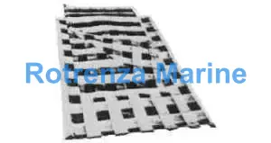 TABLE CLOTHING PLASTIC COTTON, LINED WIDTH 1200MM