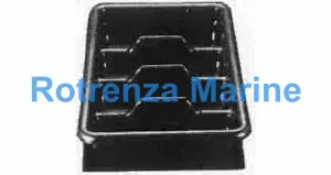 CUTLERY BOX COMPARTMENT, POLYPROPYLENE 515X295X90MM