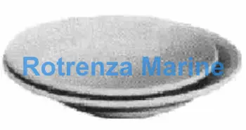 RIM SOUP PLATE CHINA, STANDARD QUALITY 205MM