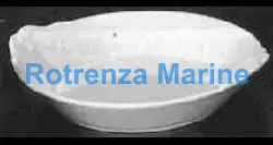 GRATIN DISH STONEWARE ROUND, 140MM DIAM