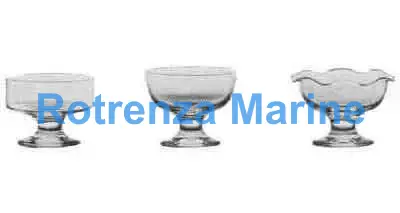 ICE-CREAM DISH GLASS, TULIP 119MM