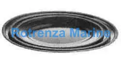 DISH OVAL STAINLESS STEEL, 255X180MM