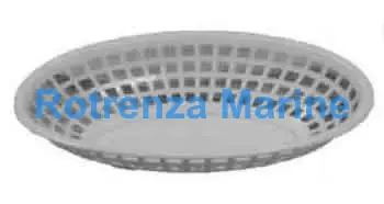BREAD BASKET OBLONG PLASTIC, 295X200MM
