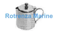 CREAMER/MILK PITCHER WITH LID, STAINLESS STEEL 100CC