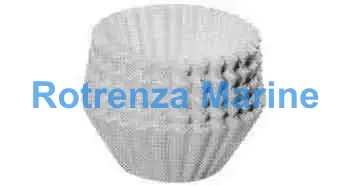 COFFEE FILTER PAPER CRINKLED, 280MM DIAM 1800'S