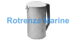 WATER JUG PLASTIC 2LTR