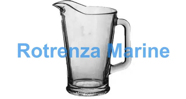 WATER JUG GLASS 2LTR