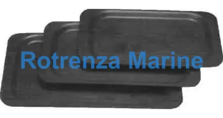 SERVICE TRAY RECTANGULAR WOOD, 460X265MM