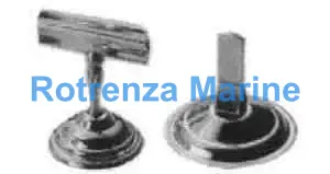 MENU HOLDER STAINLESS STEEL, T-SHAPE PINCH 85MM HEIGHT