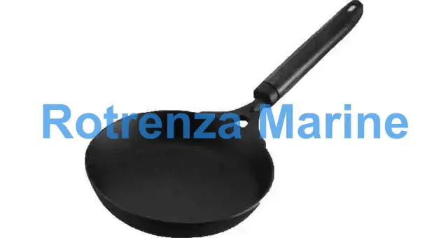 SKILLET CAST-IRON DIAM 260MM, WOODEN HANDLE