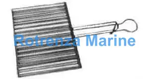 BROILER FISH GALV-IRON, 360X300MM