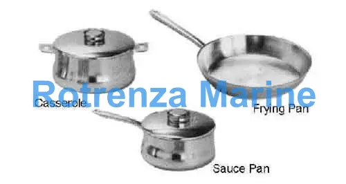 CASSEROLE STAINLESS STEEL, 6.6LTR SILVINOX VENUS NO.2326