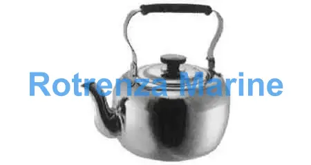 KETTLE STAINLESS STEEL, FLAT-BOTTOM 1LTR