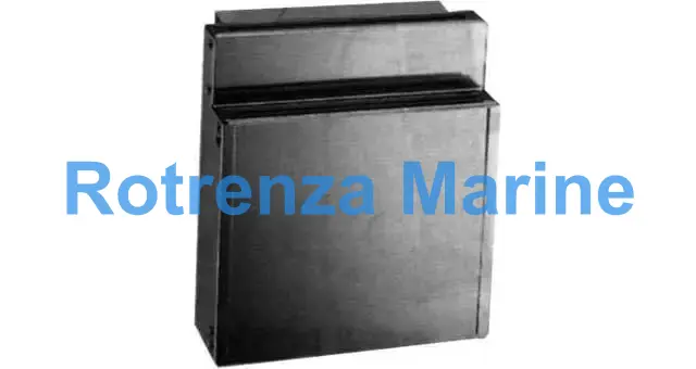 KNIFE RACK STAINLESS STEEL, DOUBLE ROW 325X105X365MM