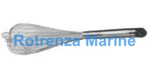 WIRE WHIP STAINLESS STEEL, 500MM OVERALL