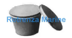 PUDDING MOULD ALUM DIAM 175MM, WITH COVER