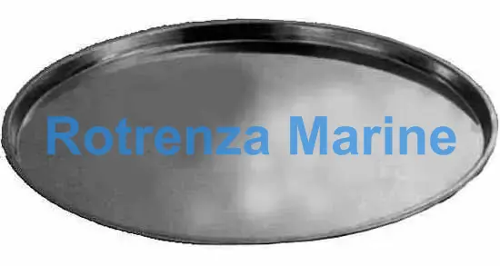 PAN PIZZA STAINLESS STEEL, DIAM 290MM