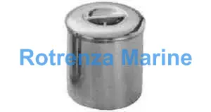 FOOD STORAGE CONTAINER, STAINLESS STEEL 4.5LTR