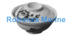 RICE BOWL LARGE W/O COVER, CHINA JAPANESE STYLE 155MM DIA