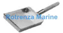 OMELET FRYING PAN COPPER, 135X180MM