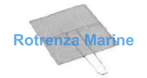 NET GRILLING STAINLESS STEEL, WITH HANDLE 450X325MM