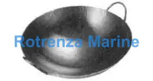 COOKING PAN CHINESE STEEL, DIAM 600MM