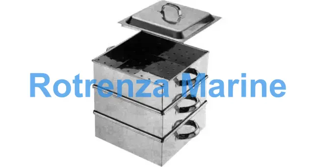 FOOD STEAMER CHINESE S.STEEL, 3 TIERS WITH LID 390MMX390MM