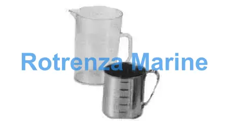 MEASURING CUP STAINLESS STEEL, 1.0LTR