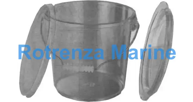 COVER SEAL FOR POLYCARBONATE, BUCKET 