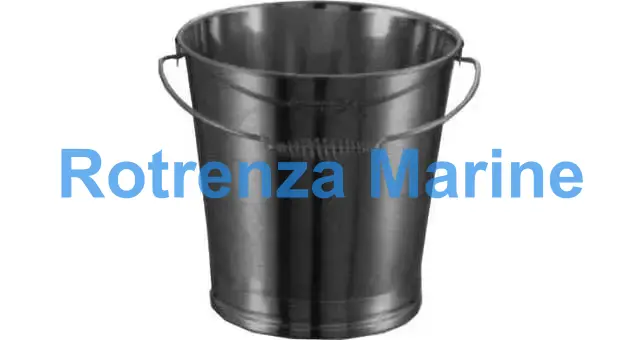 BUCKET STAINLESS STEEL 20LTR