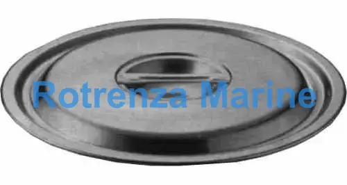 COVER FOR BUCKET S. STEEL, 10LTR