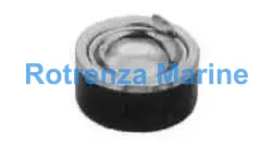 ASH TRAY STAINLESS STEEL, DIVIDE & DROP 120MM DIAM