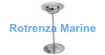 ASH STAND STAINLESS STEEL, PEDESTAL TYPE 260X535MM