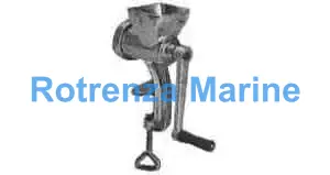 MEAT GRINDER MANUAL CLAMP TYPE, NO.5-A