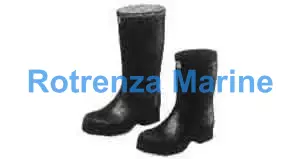 BOOTS RUBBER CLOTH-LINING, LONG SIZE EU 45(27.5CM)