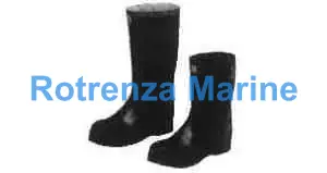 BOOTS RUBBER WITH STEEL TOE, SHORT SIZE EU 38(24CM)