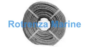 HEMP ROPE 3STRAND TARRED, 1"CIRX200MTR