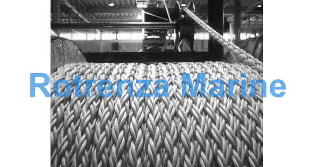 ROPE MOORING 12ST MARINE POWER, 9-1/4"CIR X 200MTR W/NK CERT