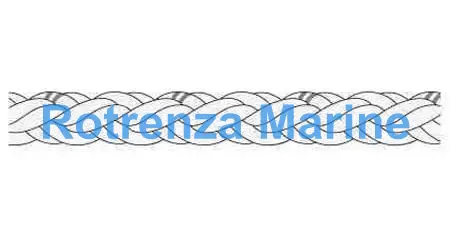 ROPE MOORING NYLON "UNILON", 8-ST CROSS 9-1/4"CIR X 200MTR