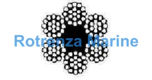 ROPE WIRE BLACK 6X19, 11.2MM DIAX200MTR W/CERT.