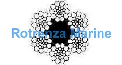 ROPE WIRE GALV 6XWS(26)FC, JIS-A 24MM DIAX200MTR W/CERT.