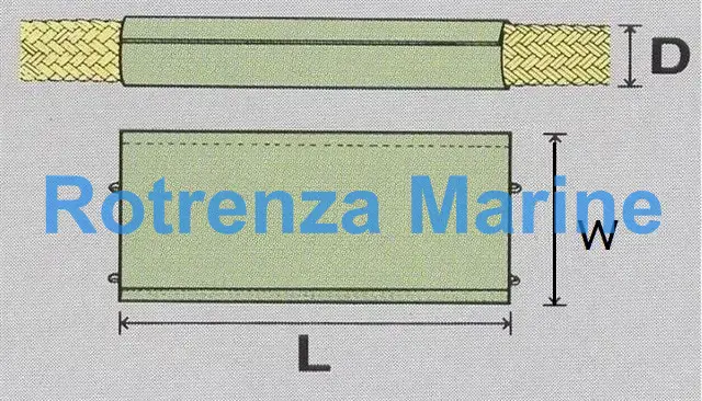 HAWSER PROTECTOR DIA 51-60MM, SPECIFY PROTECTOR LENGTH