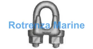 WIRE CLIP DROP-FORGED JIS-F, (EX.FR) BLACK 16MM