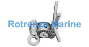 WIRE CLAMP TOPPING LIFT, 14MM ROPE DIA SWL 0.4TON